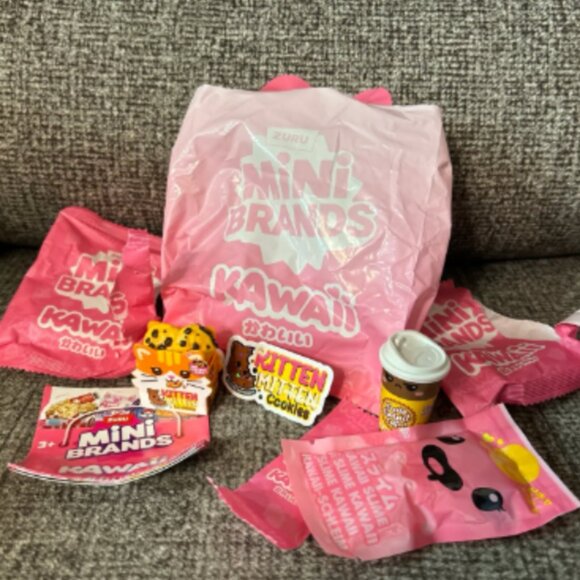 Zuru Mini Brands Kawaii Lot: Pixie Dust Donuts, Toilet Paper, & more - Picture 1 of 5
